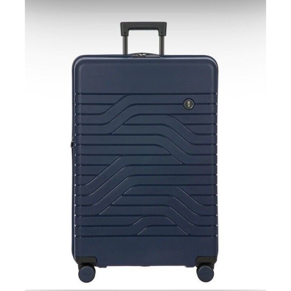 Bric’s Milano B|Y Ulisse Large Expandable Spinner Suitcase Luggage, Ocean Blue